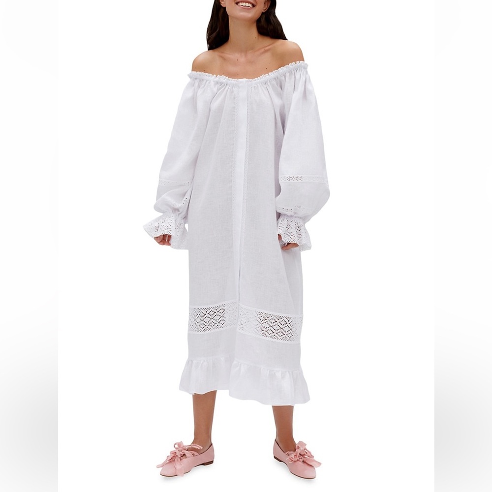 Sleeper Paloma linen dress